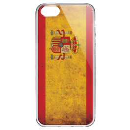 Spania - iPhone 5/5S/SE Carcasa Transparenta Silicon