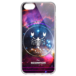 Scorpion - Universal - iPhone 5/5S/SE Carcasa Transparenta Silicon