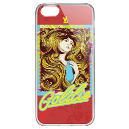 Goldie - iPhone 5/5S/SE Carcasa Transparenta Silicon