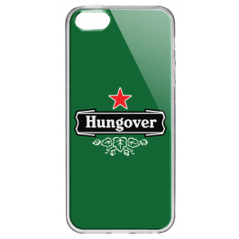 Hungover - iPhone 5/5S Carcasa Transparenta Plastic