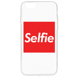 Selfie - iPhone 6 Plus Carcasa Transparenta Silicon