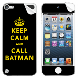 Keep Calm and Call Batman - Apple iPod Touch 5th Gen Skin