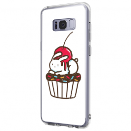Cherry Bunny - Samsung Galaxy S8 Carcasa Premium Silicon