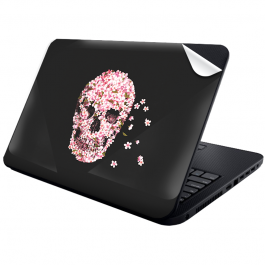 Cherry Blossom Skull - Laptop Generic Skin