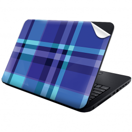 Blue Plaid - Laptop Generic Skin