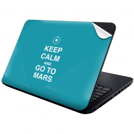 Keep Calm and Go to Mars - Laptop Generic Skin