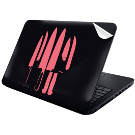 Pink Knife - Laptop Generic Skin