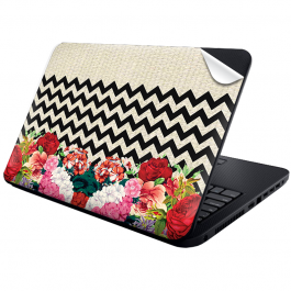 Floral Contrast - Laptop Generic Skin