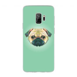 Dog - Samsung Galaxy S9 Carcasa Transparenta Silicon
