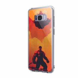 Dr. Strange & Hulk - Samsung Galaxy S8 Carcasa Transparenta Silicon