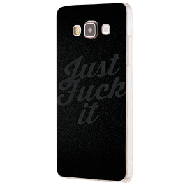 Just Fuck It - Samsung Galaxy J5 Carcasa Silicon 