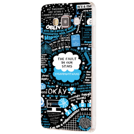 The Fault in Our Stars - Samsung Galaxy J5 Carcasa Silicon 