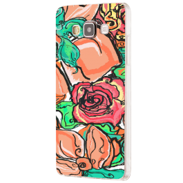 Floral - Samsung Galaxy J5 2016 Carcasa Silicon 