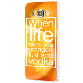 Vodka Orange - Samsung Galaxy J5 2016 Carcasa Silicon 