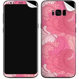 Rosy Feathers - Samsung Galaxy S8 Plus Skin