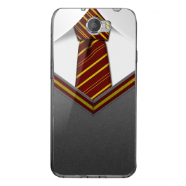 Harry Potter Tie - Huawei Y5 II Carcasa Transparenta Silicon