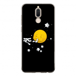 Cute Moon - Huawei Mate 10 Lite Carcasa Transparenta Silicon