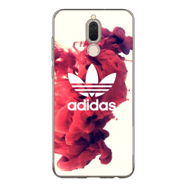 Adidas Red Smoke - Huawei Mate 10 Lite Carcasa Transparenta Silicon