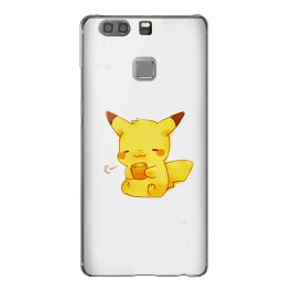 Pikachu - Huawei P9 Carcasa Transparenta Silicon