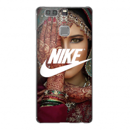 Indian Nike - Huawei P9 Carcasa Transparenta Silicon
