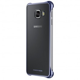 Carcasa Samsung Transparent + negru - Samsung Galaxy A3 (2016)
