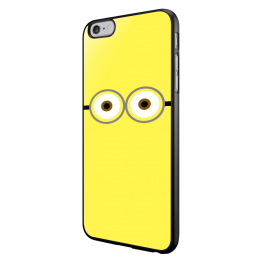Minion Eyes - iPhone 6/6S Carcasa Neagra TPU
