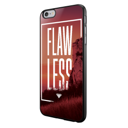 Flawless - iPhone 6/6S Carcasa Neagra TPU