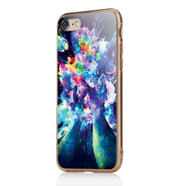 Explosive Thoughts - iPhone 7 / iPhone 8 Carcasa Transparenta Silicon