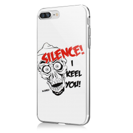 Silence I Keel You - iPhone 7 Plus / iPhone 8 Plus Carcasa Transparenta Silicon