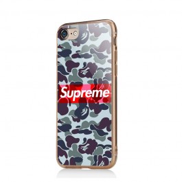 Supreme Camo - iPhone 6/6S Carcasa Transparenta silicon