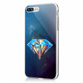 Acid Diamond - iPhone 7 Plus / iPhone 8 Plus Carcasa Transparenta Silicon