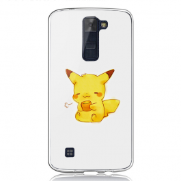 Pikachu - LG K8 2017 Carcasa Transparenta Silicon