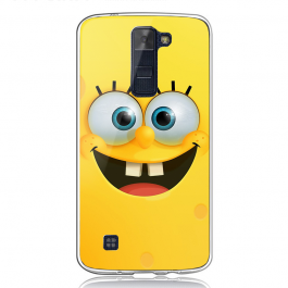 Spongebob - LG K8 2017 Carcasa Transparenta Silicon
