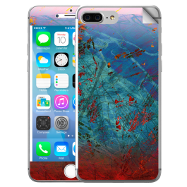 Metallic Scratch - iPhone 7 Plus / iPhone 8 Plus Skin