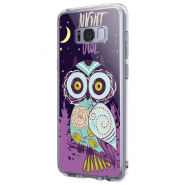 Night Owl - Samsung Galaxy S8 Plus Carcasa Premium Silicon