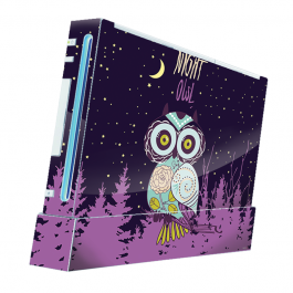 Night Owl - Nintendo Wii Consola Skin