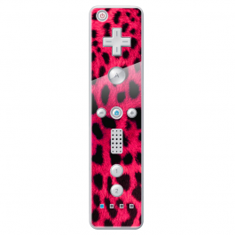 Pink Animal Print - Nintendo Wii Remote Skin