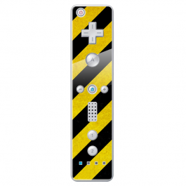 Caution - Nintendo Wii Remote Skin