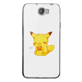Pikachu - Huawei Y5 II Carcasa Transparenta Silicon