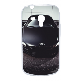 Audi R8 - Samsung Galaxy S3 Mini Carcasa Transparenta Plastic