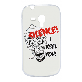 Silence I Keel You - Samsung Galaxy S3 Mini Carcasa Transparenta Plastic