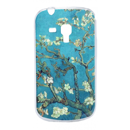 Van Gogh - Branches with Almond Blossom - Samsung Galaxy S3 Mini Carcasa Transparenta Plastic