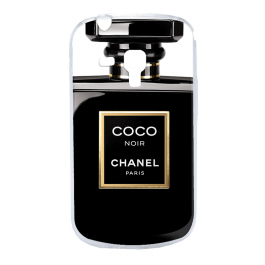 Coco Noir Perfume - Samsung Galaxy S3 Mini Carcasa Transparenta Silicon