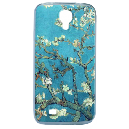 Van Gogh - Branches with Almond Blossom - Samsung Galaxy S4 Carcasa Silicon