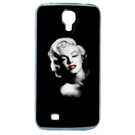 Marilyn - Samsung Galaxy S4 Carcasa Transparenta Silicon