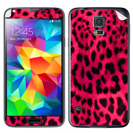 Pink Animal Print - Samsung Galaxy S5 Skin