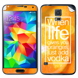 Vodka Orange - Samsung Galaxy S5 Skin