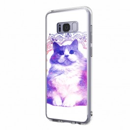 Galaxy Cat - Samsung Galaxy S8 Carcasa Transparenta Silicon