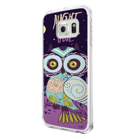 Night Owl - Samsung Galaxy S6 Carcasa Plastic Premium