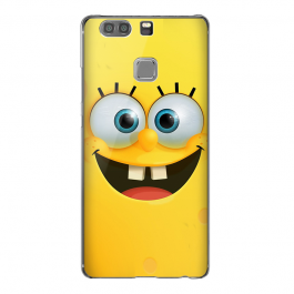 Spongebob - Huawei P9 Carcasa Transparenta Silicon